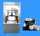 Auto parts detecting and riveting machine