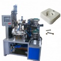 Automatic insert nut and screwing machine